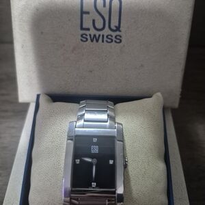 ESQ Swiss Silver Watch
